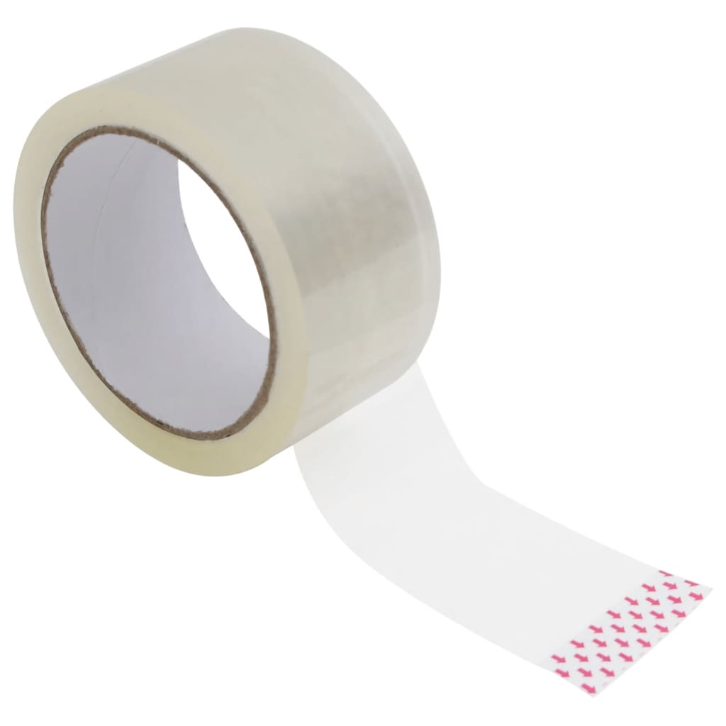 Vidaxl Packaging Tape 36 St 48 mm x 66 m Transparent