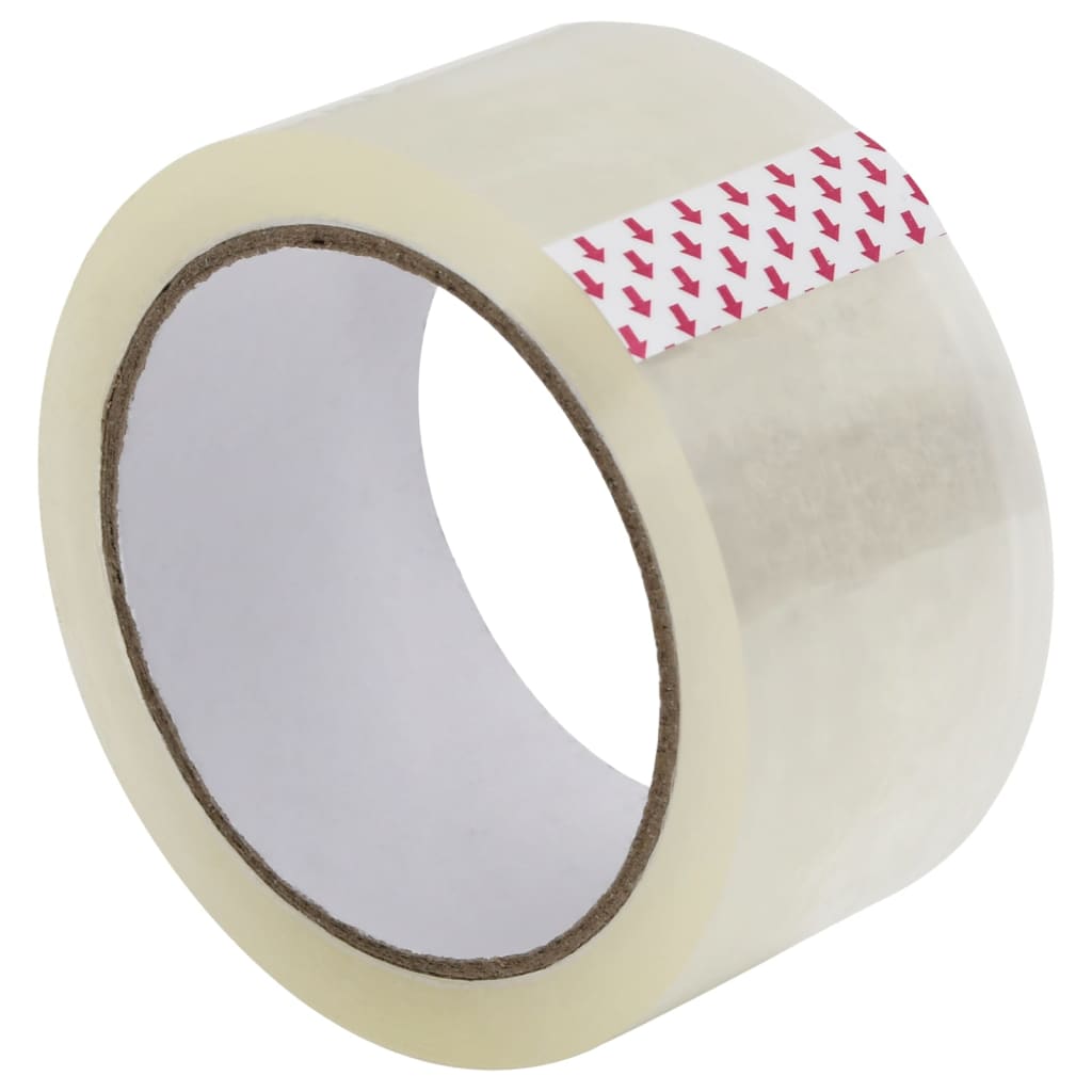 Vidaxl Packaging Tape 36 St 48 mm x 66 m Transparent
