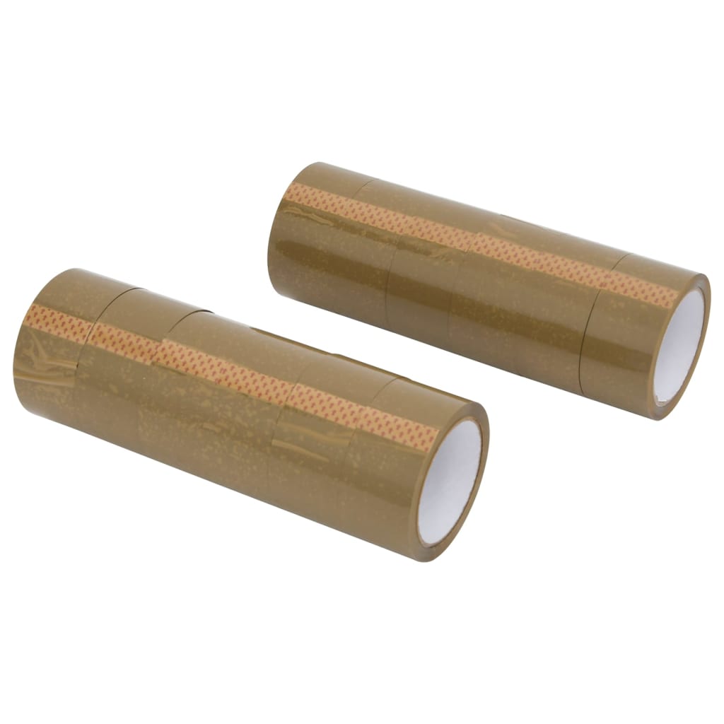 Vidaxl Packaging Stapes 12 St 48 mm x 66 m brun