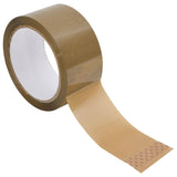 Vidaxl -emballasje Stapes 36 St 48 mm x 66 m brun
