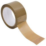 Vidaxl -emballasje Stapes 36 St 48 mm x 66 m brun
