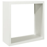 VidaXL Fireplace 100x40x100 cm Steel White