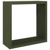 Vidaxl Fireplace 100x40x100 cm Steel Green