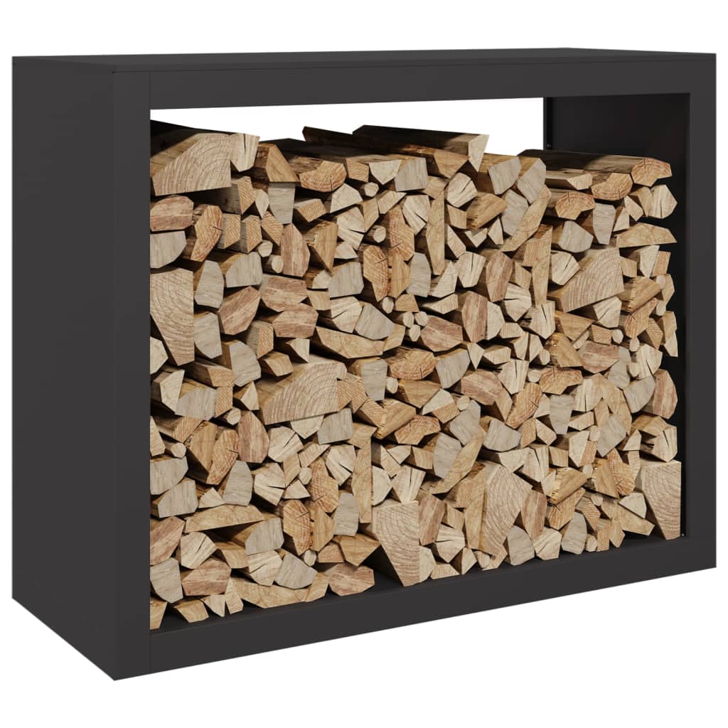 Vidaxl krb 100x40x80 cm ocel černá