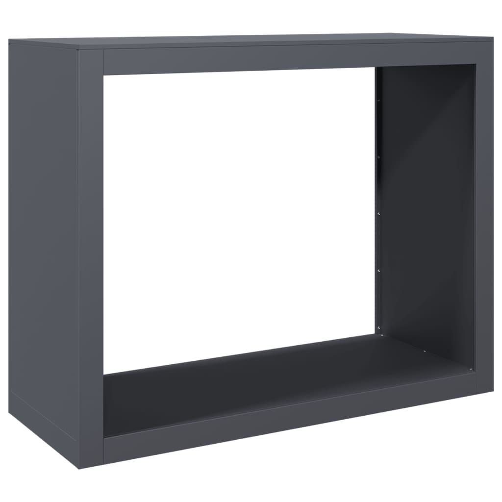 Krb Vidaxl krb 100x40x80 cm ocelový antracity -