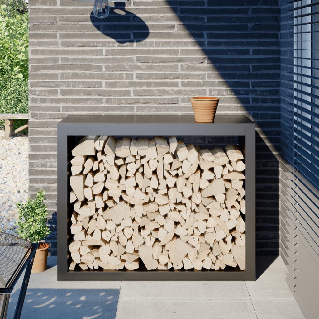 Krb Vidaxl krb 100x40x80 cm ocelový antracity -