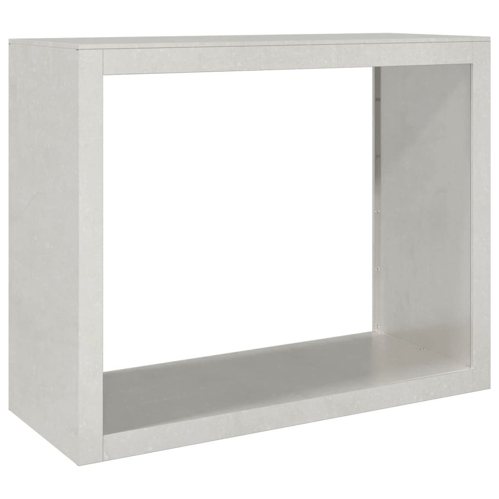 VIDAXL -Kamin 100x40x80 cm Edelstahl