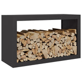 Vidaxl Fireplace 100x40x60 cm steel black