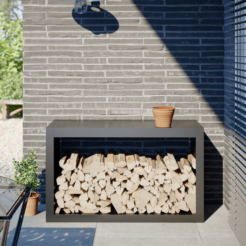 Krb vidaxl 100x40x60 cm ocelový antracity -