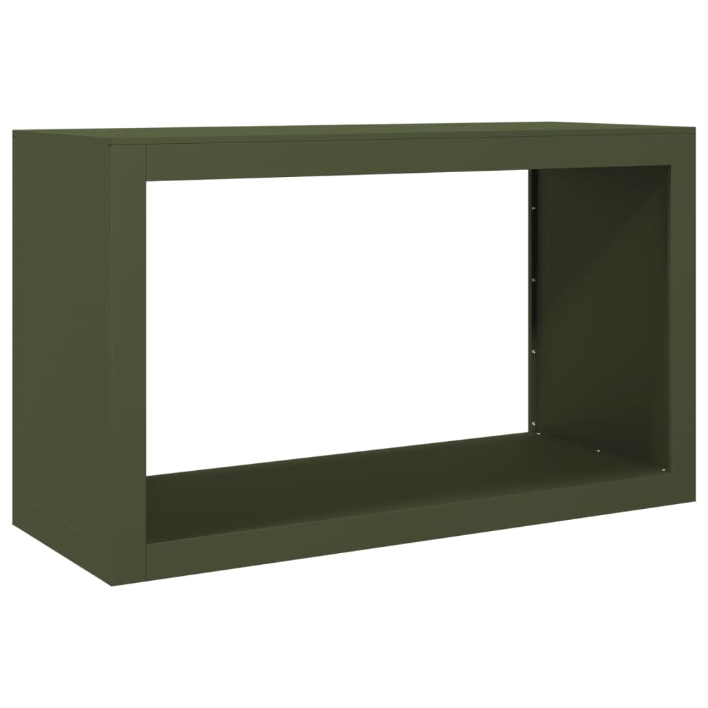 Vidaxl krb 100x40x60 cm Ocelová zelená