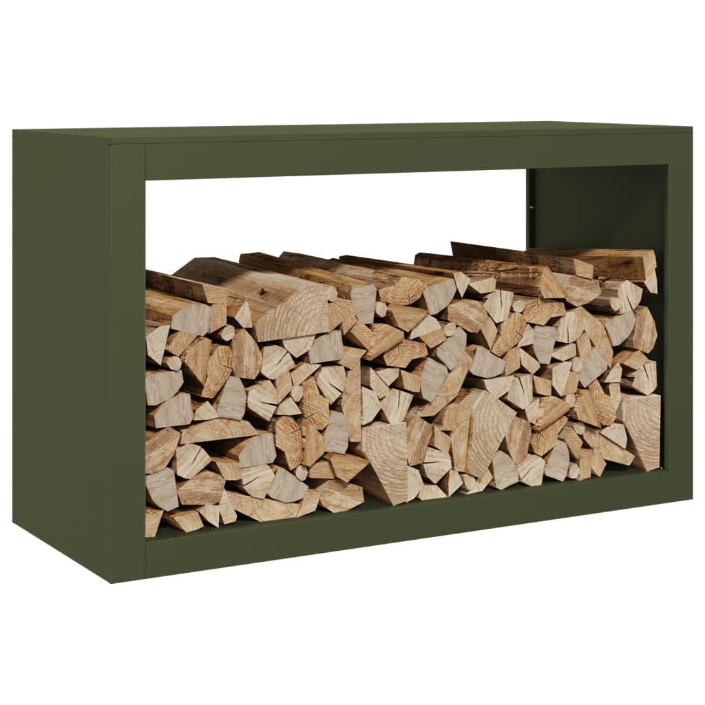 Vidaxl krb 100x40x60 cm Ocelová zelená