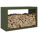 Vidaxl krb 100x40x60 cm Ocelová zelená