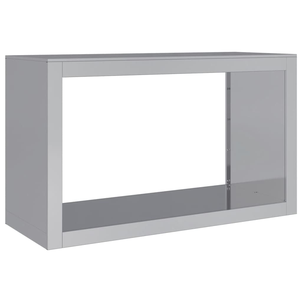Krb vidaxl 100x40x60 cm galvanizovaná ocel