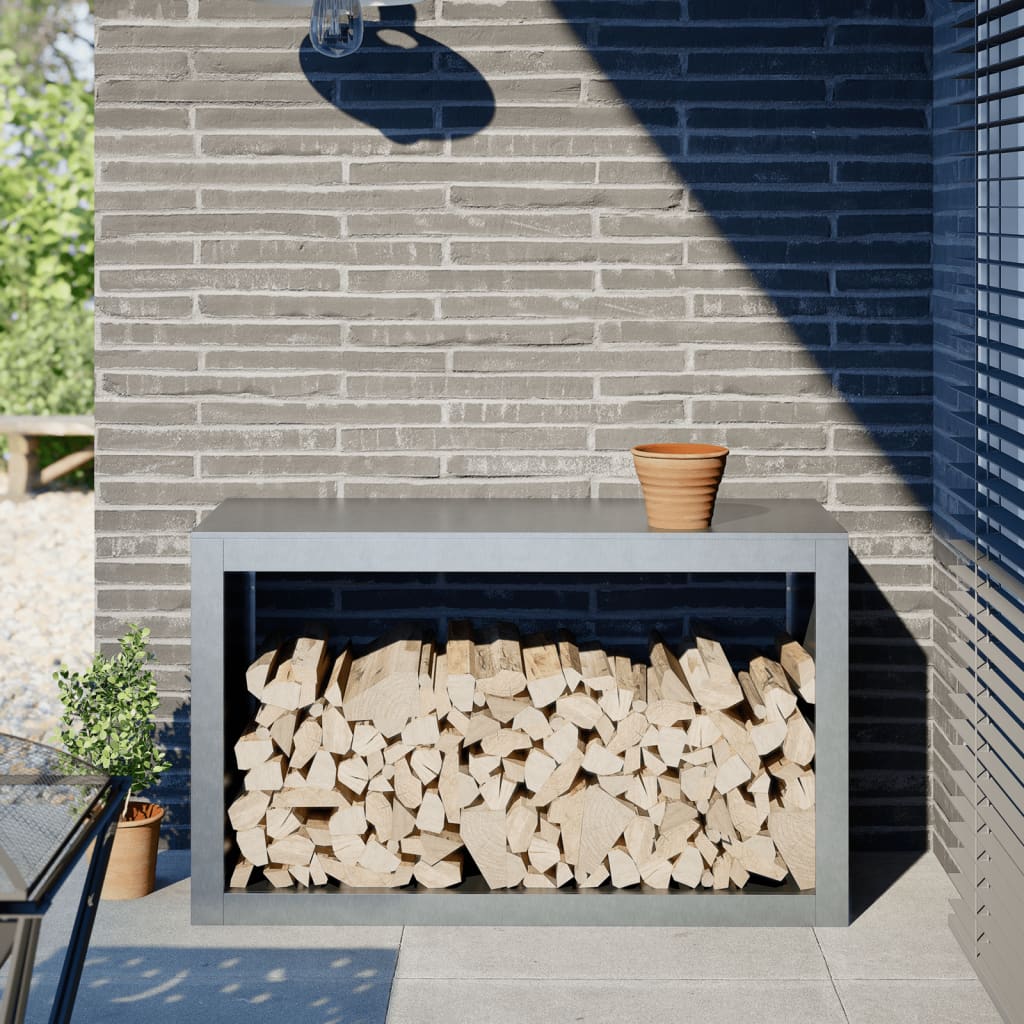 Krb vidaxl 100x40x60 cm galvanizovaná ocel