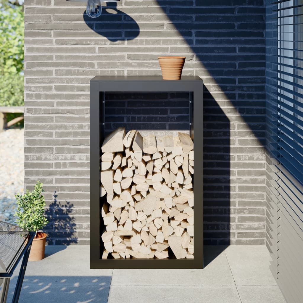 Chimenea de Vidaxl 60x40x100 cm de acero negro