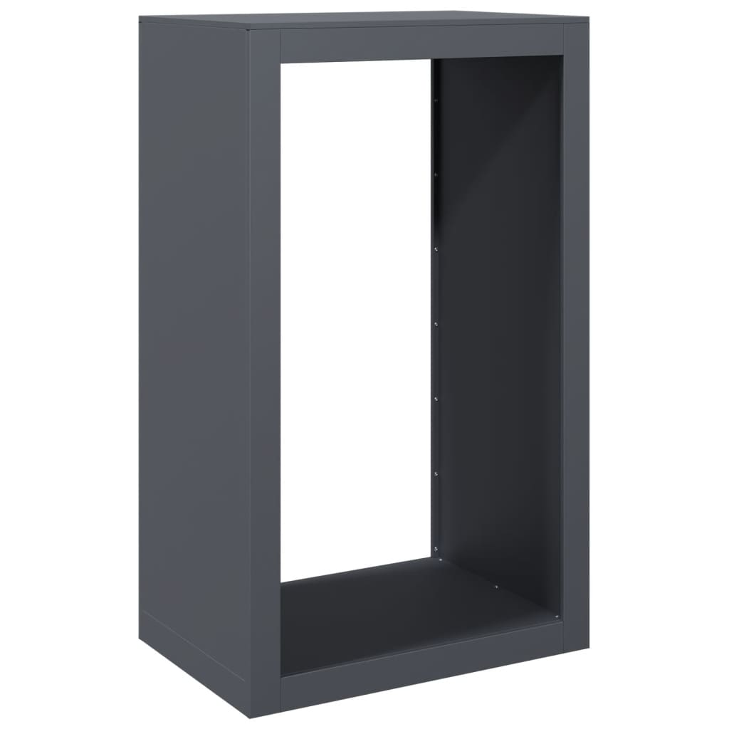 Krb vidaxl 60x40x100 cm ocelový antracity -