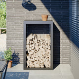 Krb vidaxl 60x40x100 cm ocelový antracity -