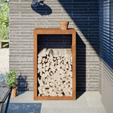 Vidaxl Standhousrek 60x40x100 cm povětrnostní ocel