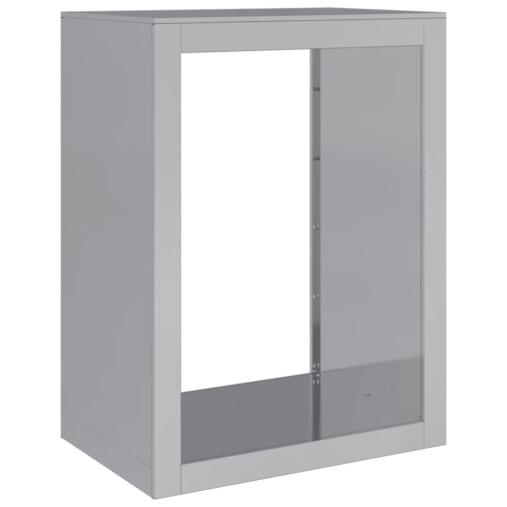 Vidaxl krb 60x40x80 cm galvanizovaná ocel