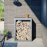 Vidaxl krb 60x40x80 cm galvanizovaná ocel
