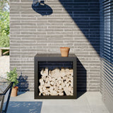 Vidaxl krb 60x40x60 cm ocel černá