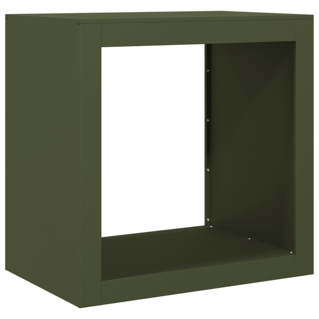 Vidaxl krb 60x40x60 cm Ocelová zelená