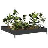 Vidaxl Planter Insent 100x100x18,5 cm ocel
