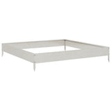 Spanter Vidaxl zvedl 100x100x18,5 cm z nerezové oceli