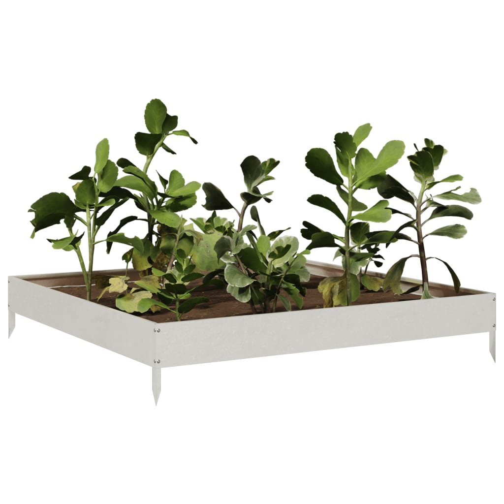 Spanter Vidaxl zvedl 100x100x18,5 cm z nerezové oceli