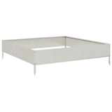 Spanter Vidaxl zvedl 100x100x26 cm z nerezové oceli