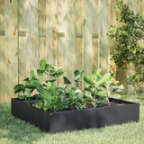 Vidaxl Planter intenzivně 100x100x33,5 cm ocelový antracity -