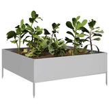 Spanter Vidaxl zvedl 100x100x25 cm galvanizovanou ocel