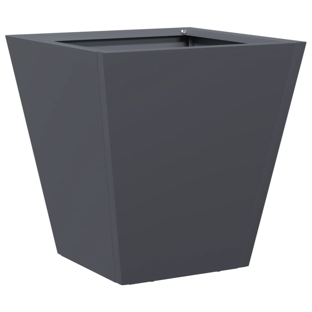 Casella di pianificazione Vidaxl 30x30x30 cm in acciaio antracite