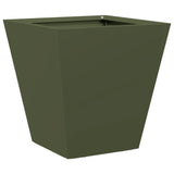 Vidaxl Planning Box 30x30x30 cm Olive Green