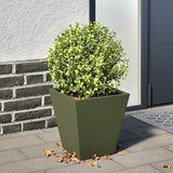 Vidaxl Planning Box 30x30x30 cm Olive Green