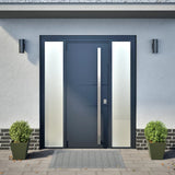 Vidaxl Planters 2 St 30x30x30 cm stål olivengrønn