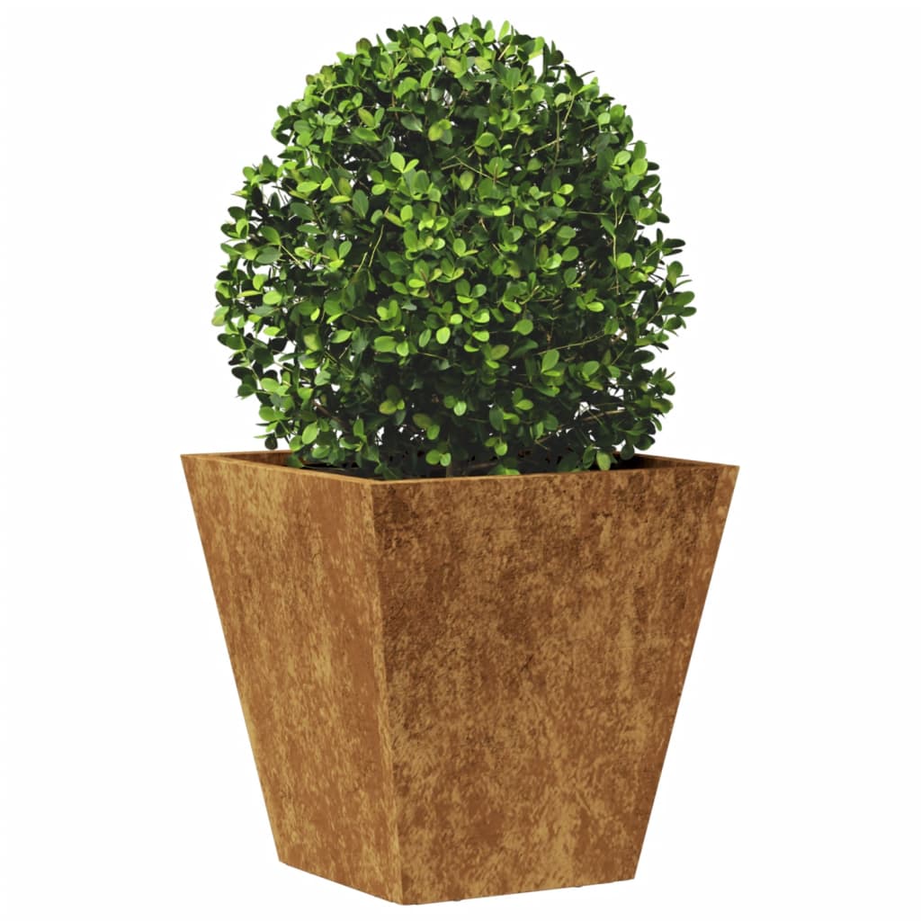 Plánovací box Vidaxl 30x30x30 cm povětrnostní ocel