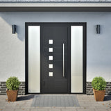 Vidaxl Planters 2 st 30x30x30 cm Weather steel