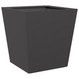 Vidaxl Planning Box 40x40x40 cm stål sort