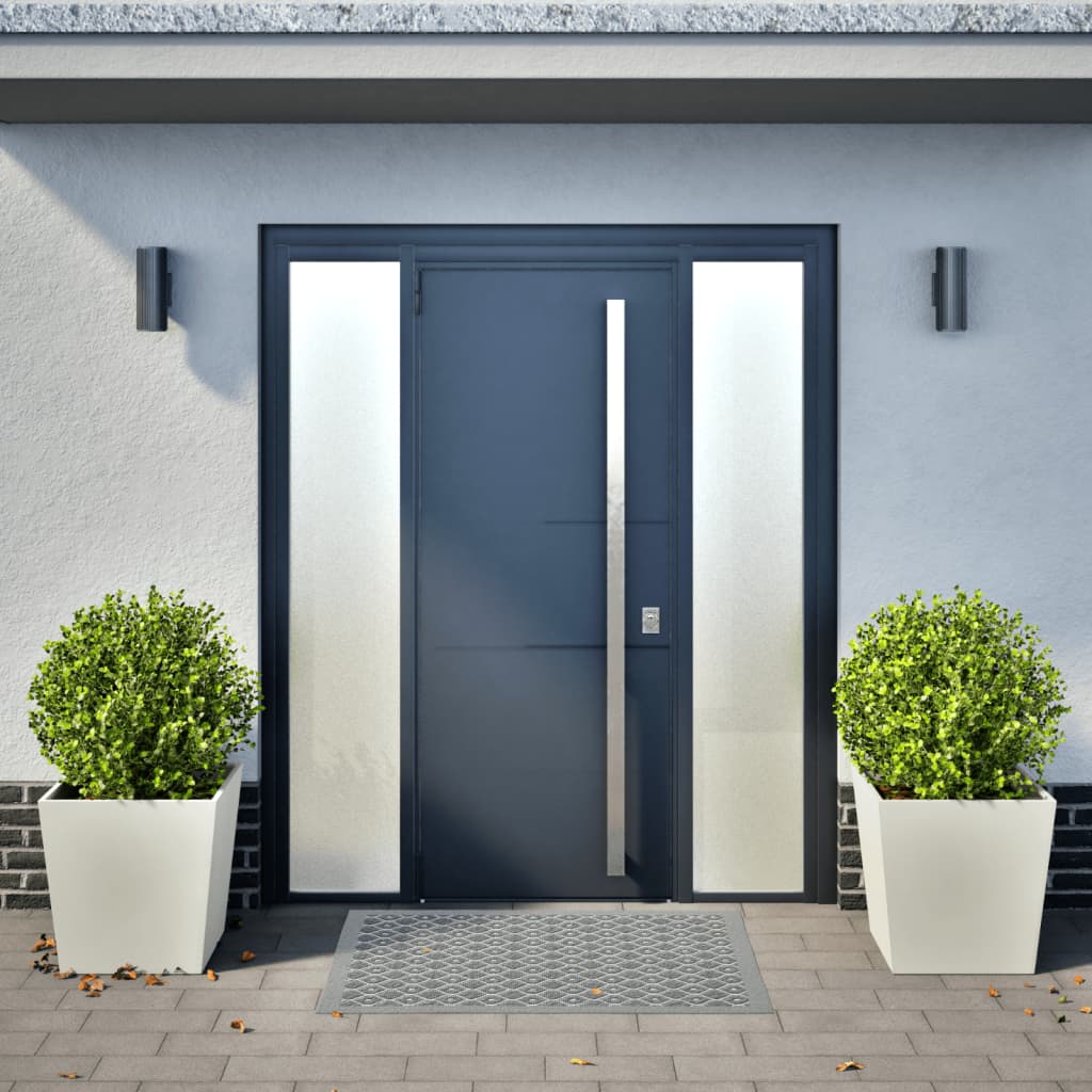 Vidaxl Planters 2 st 50x50x50 cm Steel White