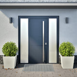 Vidaxl Planters 2 st 50x50x50 cm Steel White