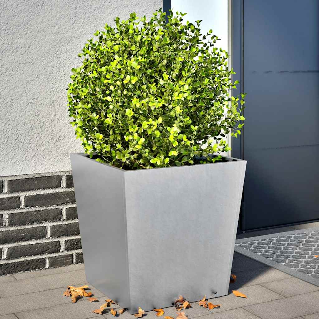 Vidaxl Planters 2 St 50x50x50 cm galvanisert stål
