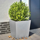 Vidaxl Planters 2 St 50x50x50 cm galvanisert stål