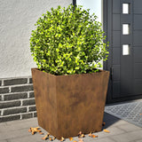 Vidaxl Planters 2 St 50x50x50 cm værstål