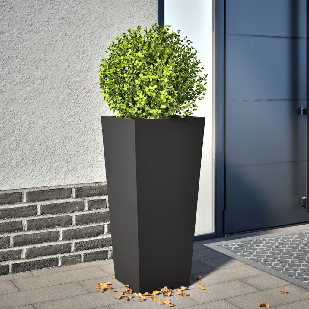 Vidaxl Planning Box 35x35x75 cm stalowa czarna