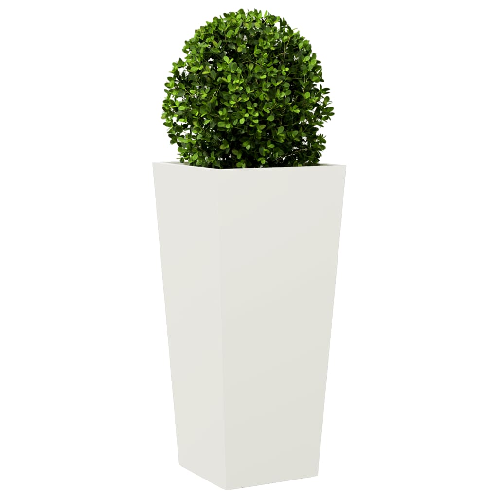 Vidaxl Planning Box 35x35x75 cm stål hvit