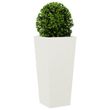 Vidaxl Planning Box 35x35x75 cm stål hvit