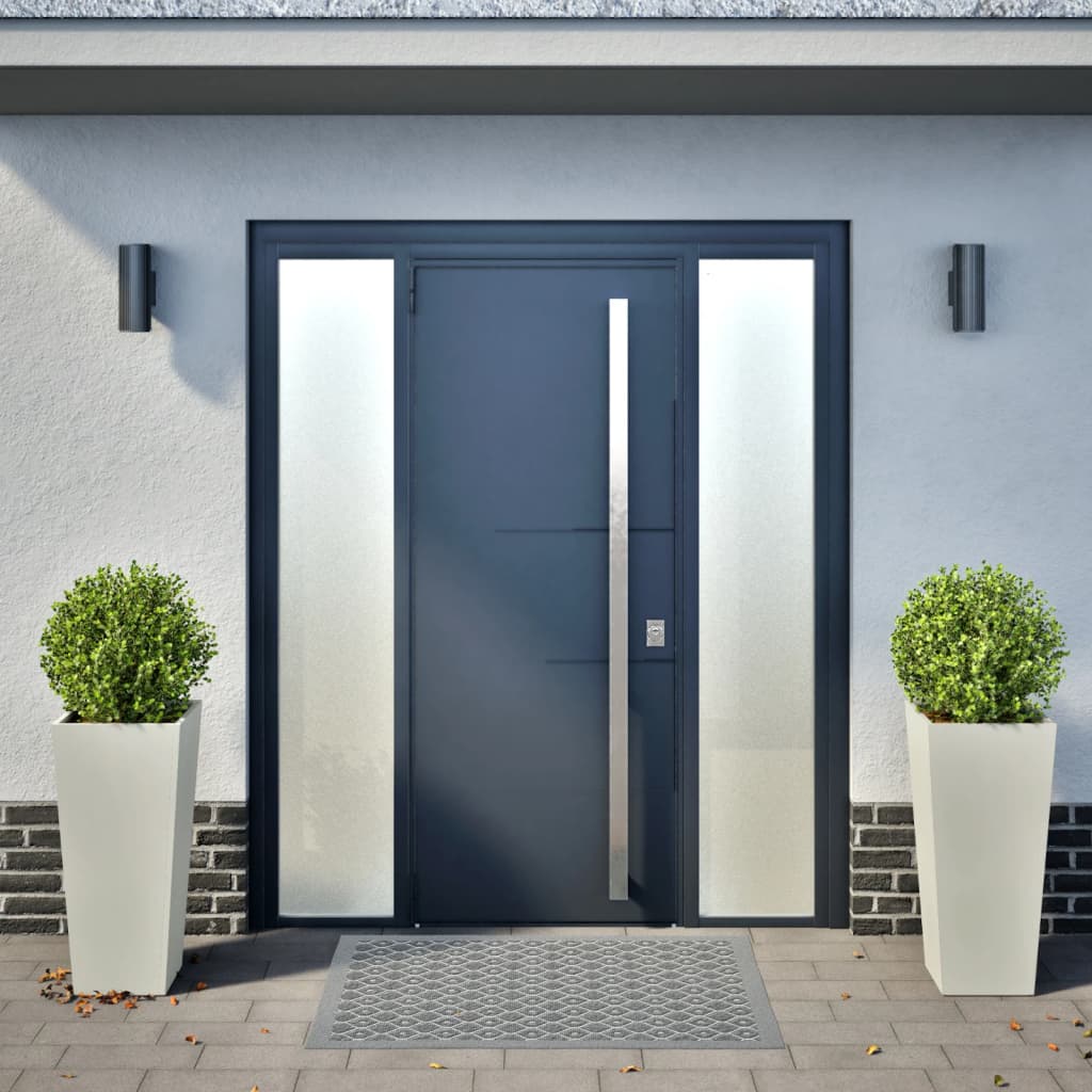 Vidaxl Planters 2 St 35x35x75 cm stålhvit