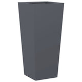 Vidaxl Planning Box 35x35x75 cm stål Antracitt -farget