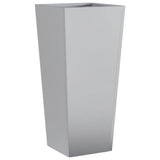 Vidaxl Planter 35x35x75 cm galvanizovaná ocel